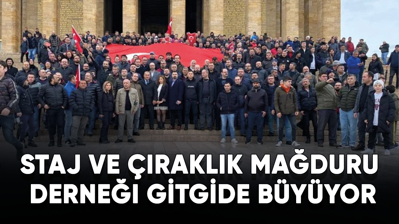 Staj ve çıraklık mağduru derneği gitgide büyüyor