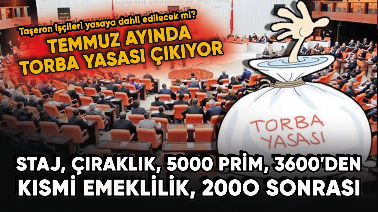 2023 Torba yasası Meclis'te ne zaman yürürlüğe girecek?