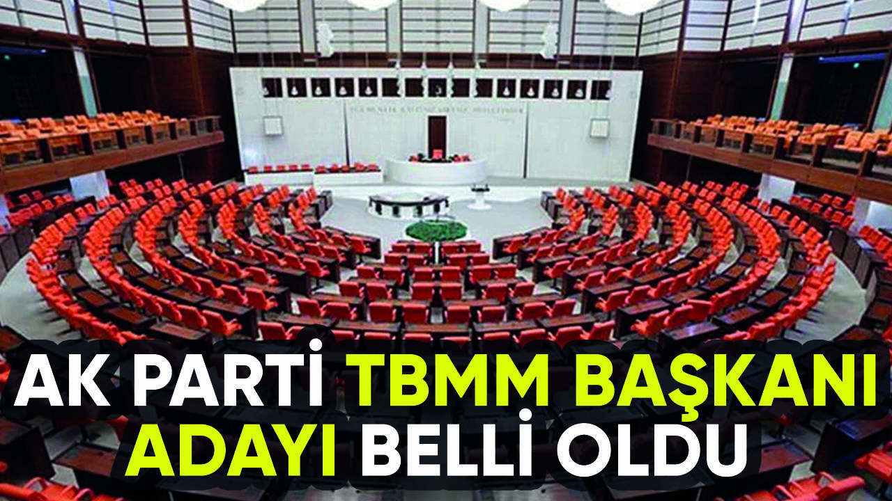 AK Parti'nin TBMM Başkanı adayı belli oldu