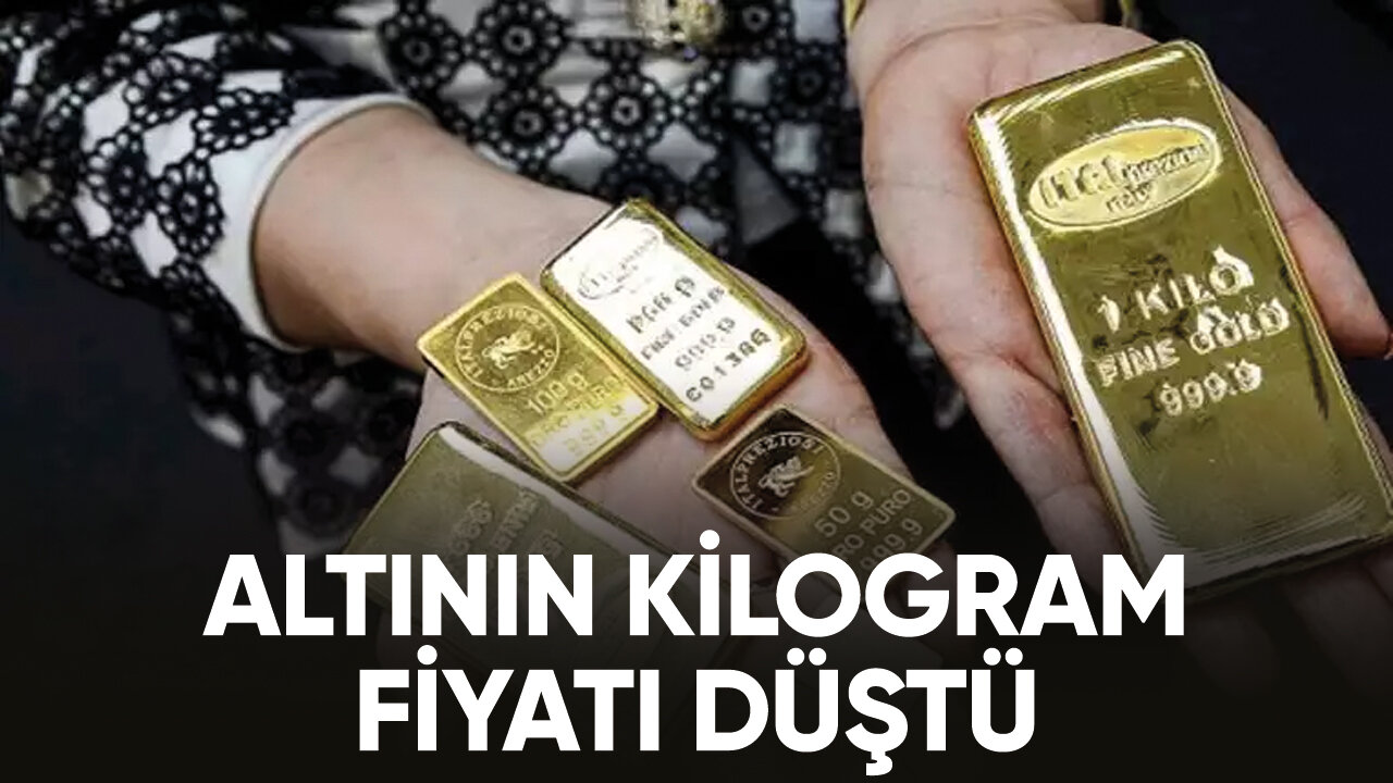 Altının kilogramı 1 milyon 460 bin 400 liraya geriledi