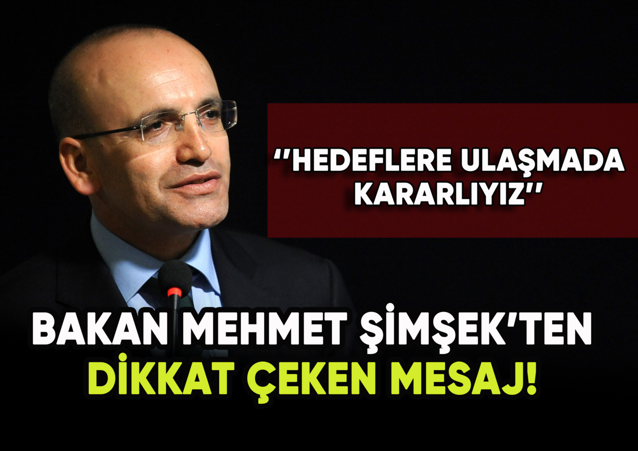 Bakan Mehmet Şimşek, piyasaların faiz kararını yetersiz bulmasına ilişkin konuştu