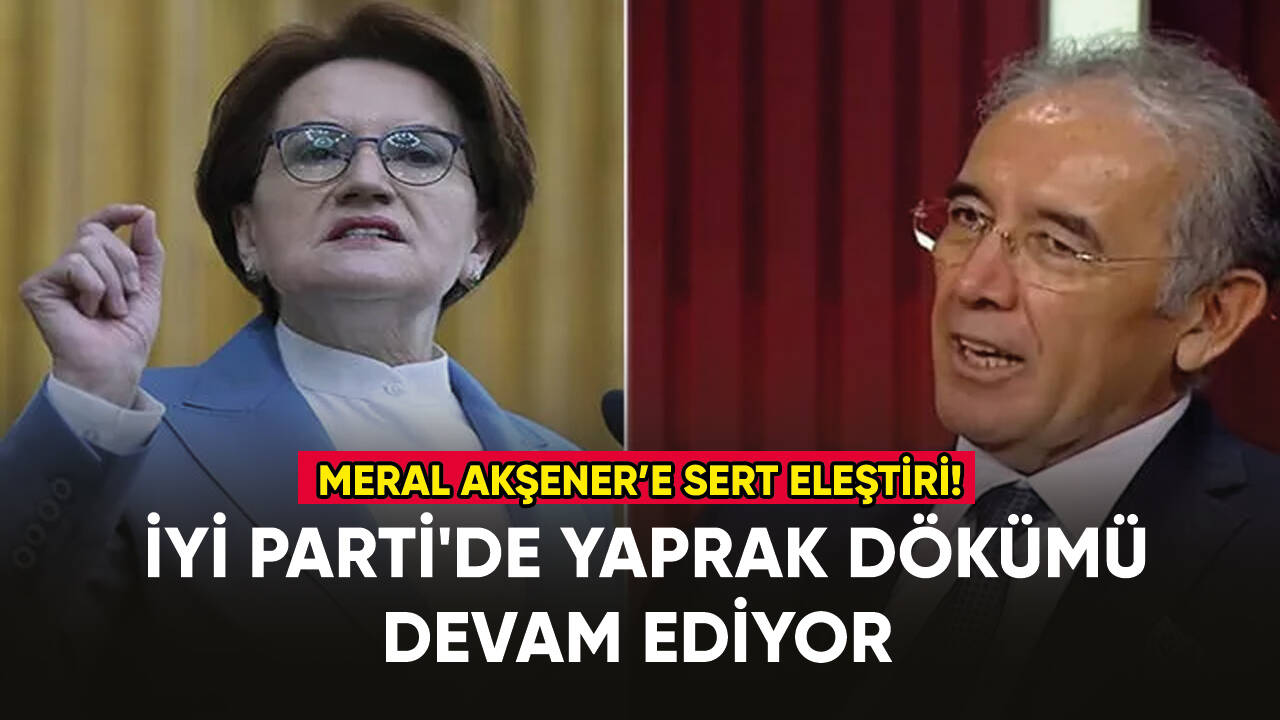 İYİ Parti Kurucusu Ahat Andican istifa etti