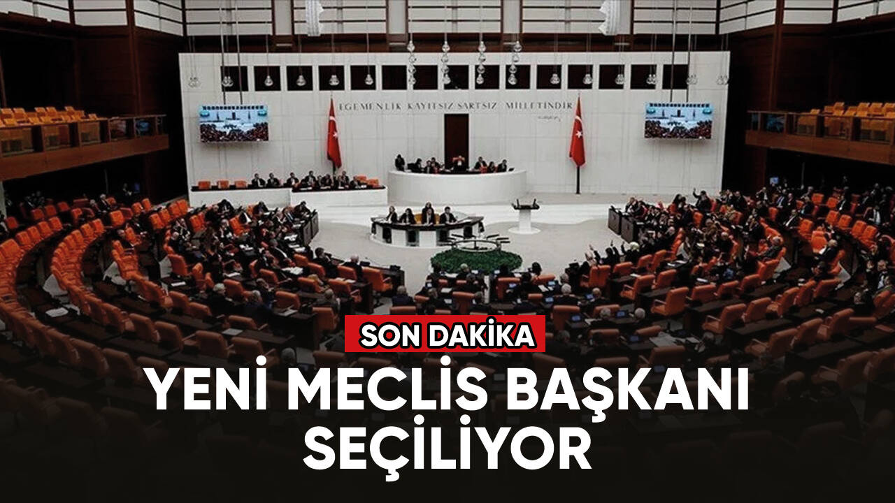 Meclis, yeni Başkanı'nı seçiyor