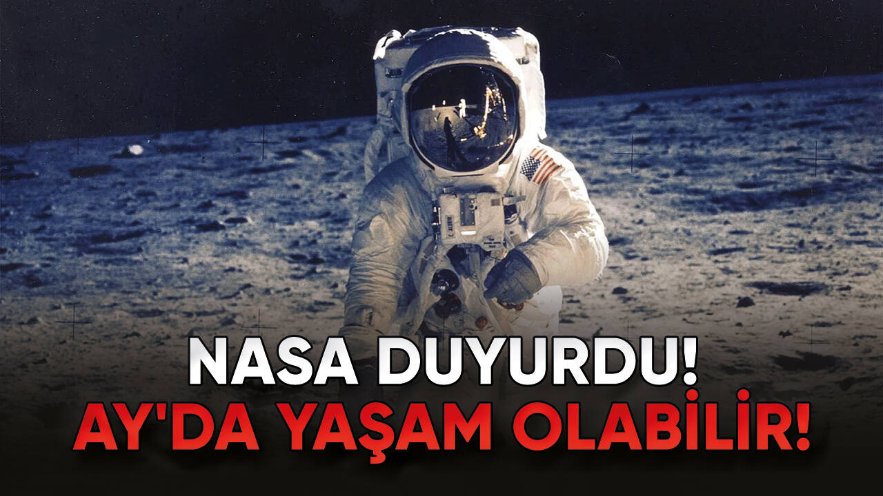 NASA duyurdu: Ay'da yaşam olabilir