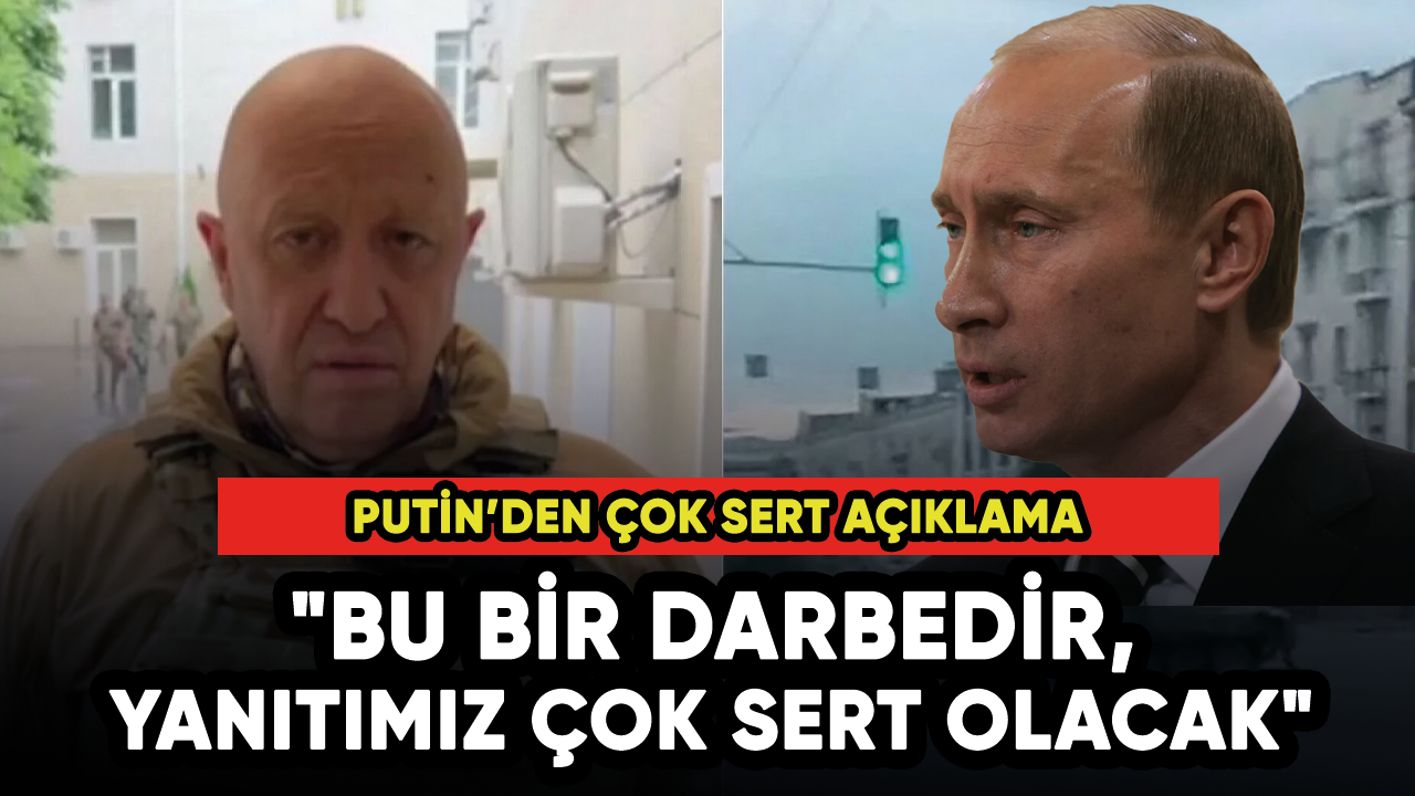 Rusya Başkanı Vladimir Putin: "Bu bir darbedir, yanıtımız çok sert olacak"