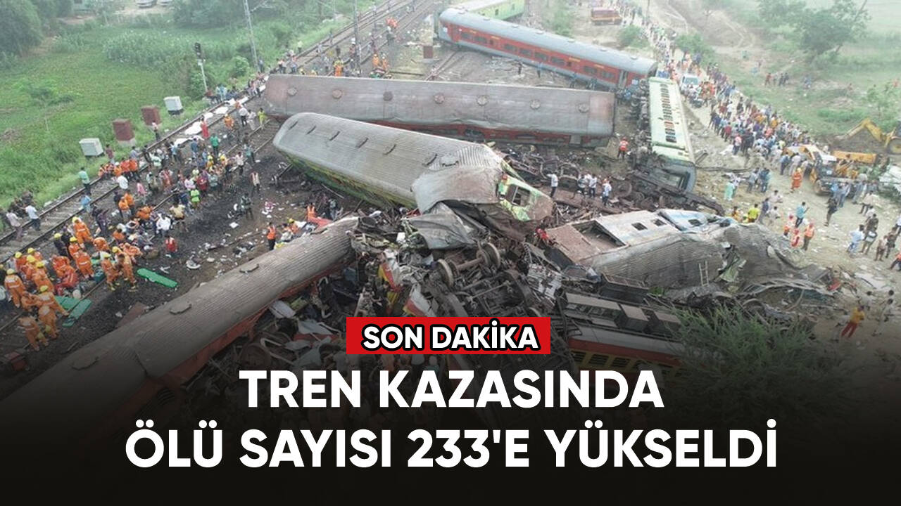 Tren kazasında ölü sayısı 233'e yükseldi