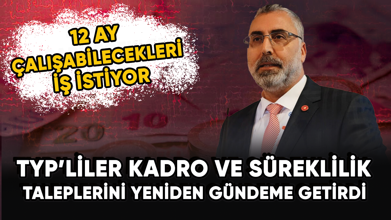 TYP işçileri kadro ve süreklilik taleplerini yeniden gündeme getirdi