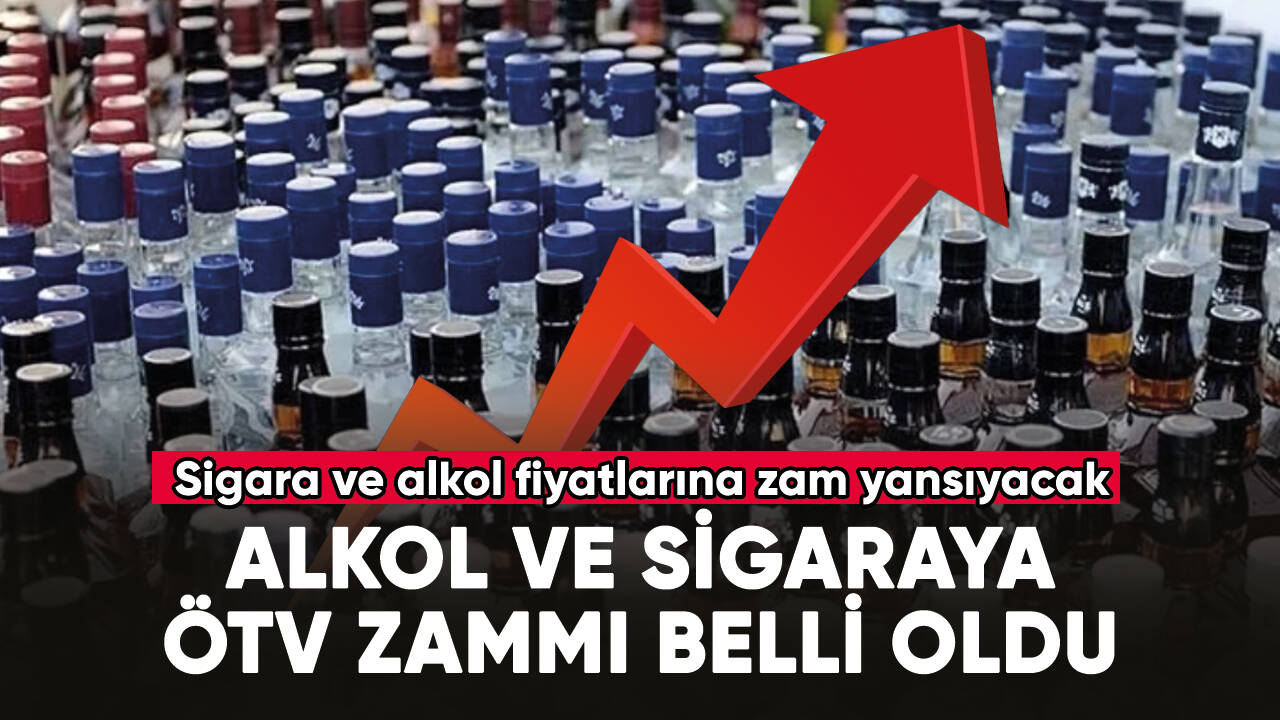 Alkol ve sigaraya zam geliyor!