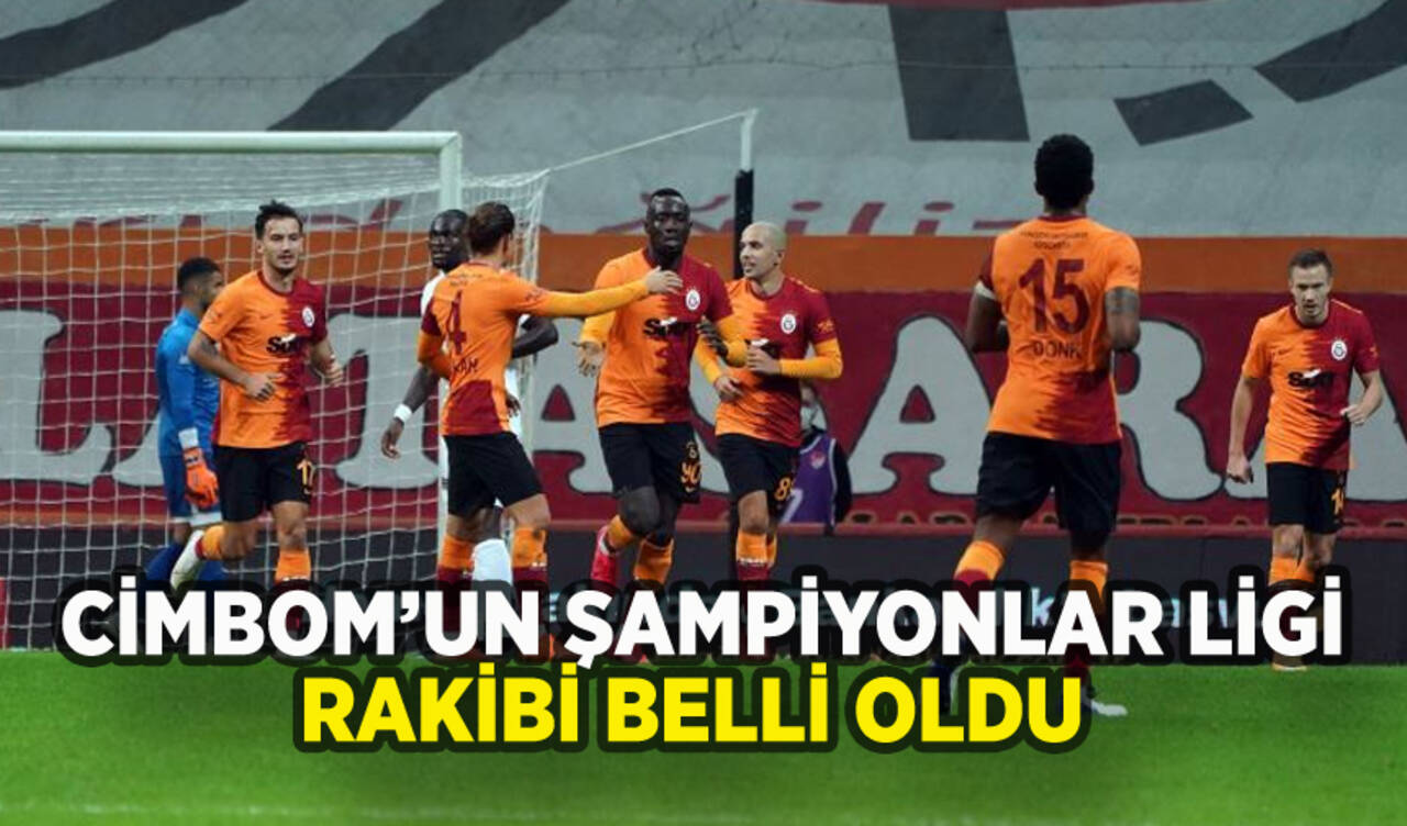 Galatasaray'ın Şampiyonlar Ligi rakibi belli oldu