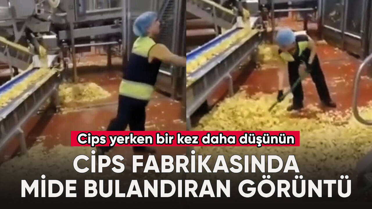 Cips yemeden önce tekrar düşünün! Görenler gözlerine inanamadı