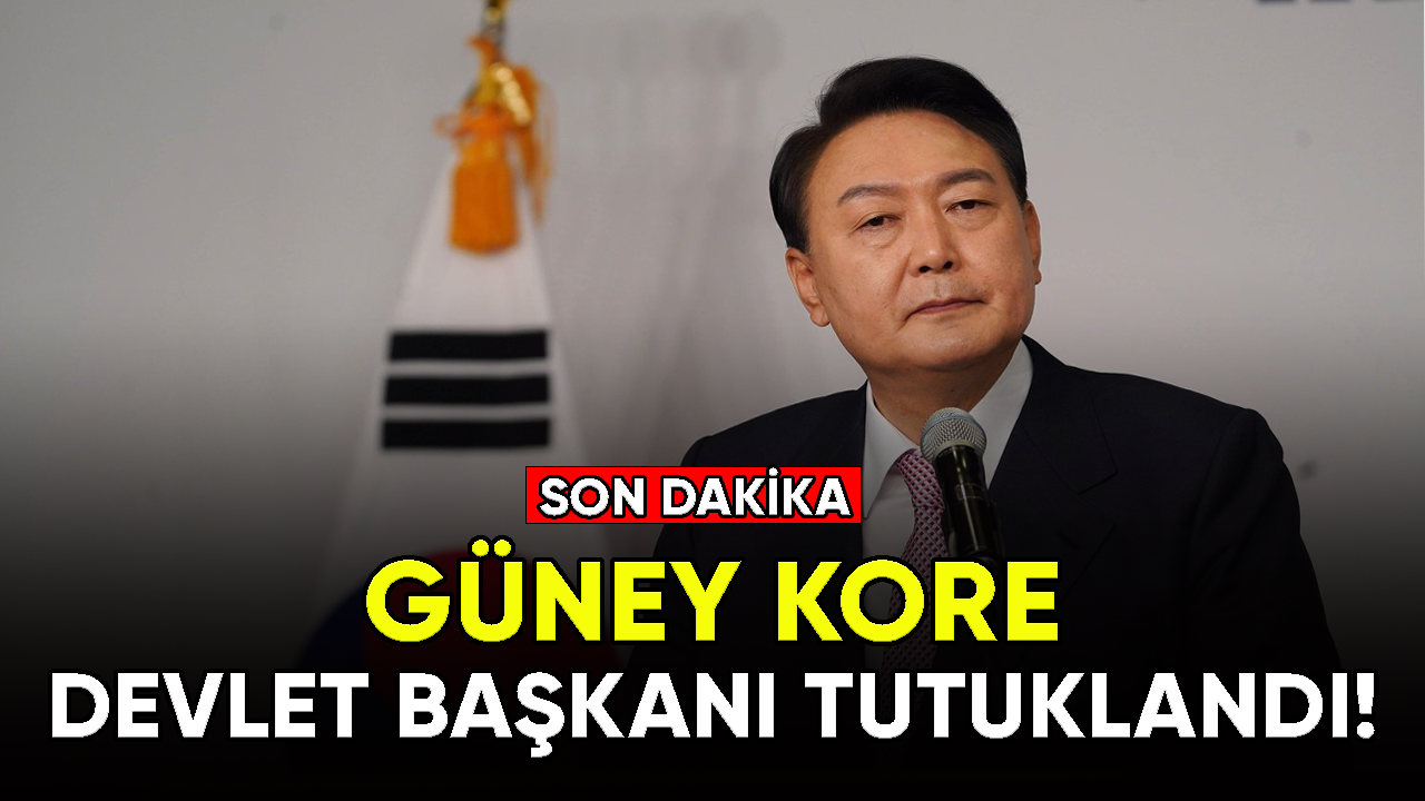 Güney Kore devlet başkanı Yoon Suk-Yeol tutuklandı