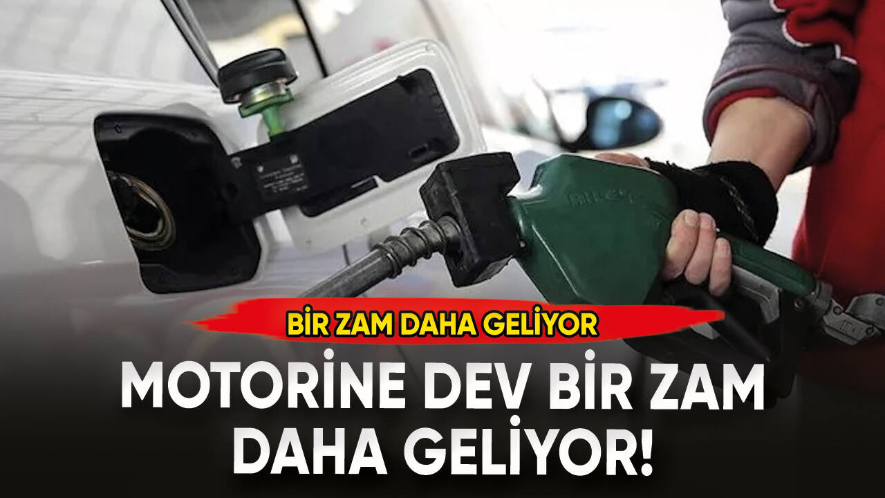 Motorine dev bir zam daha geliyor!