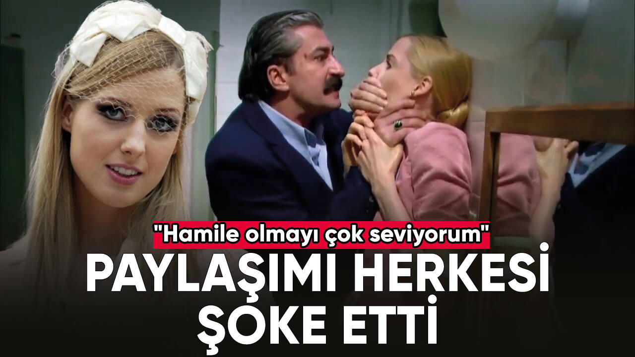 Öyle Bir Geçer Zaman Ki dizisinin Caroline'i: "Hamile olmayı çok seviyorum"