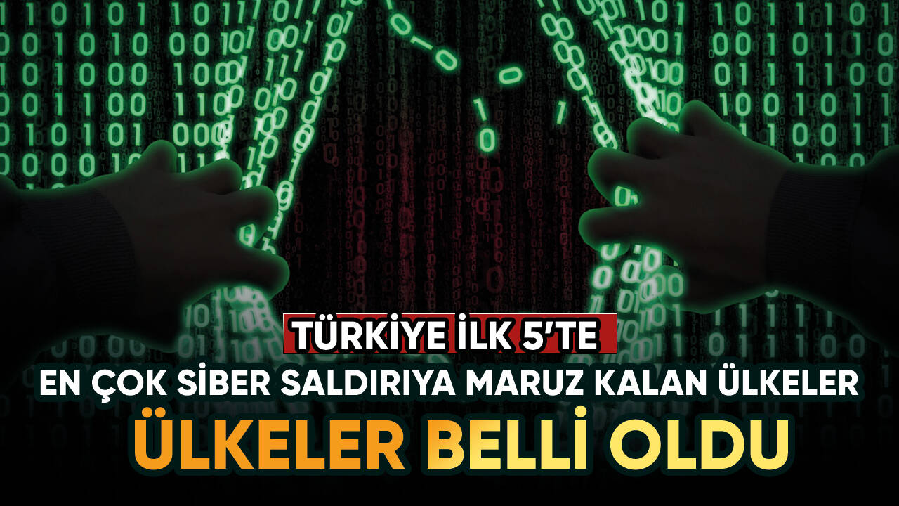 En çok siber saldırıya maruz kalan ülkeler