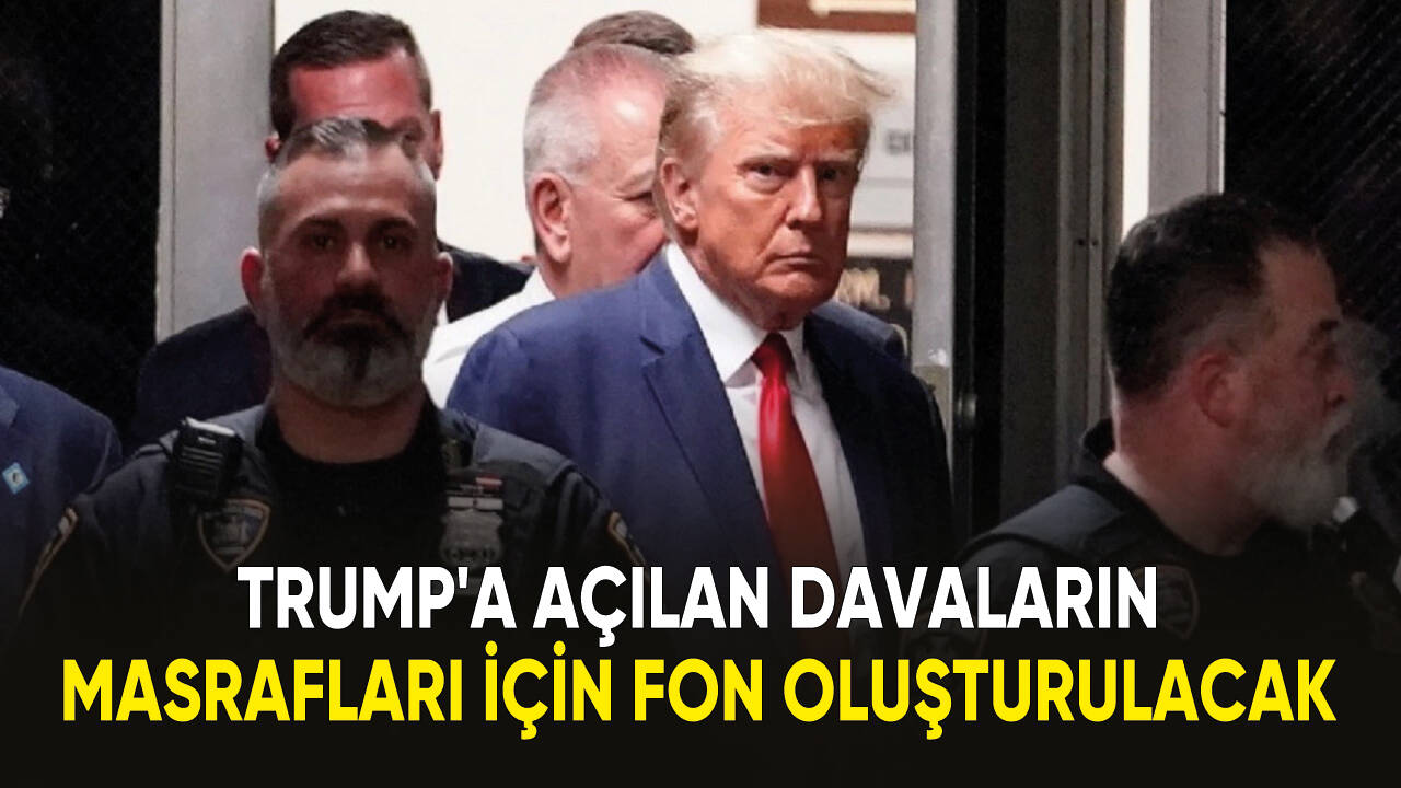 Trump'a açılan davaların masrafları için fon oluşturulacak