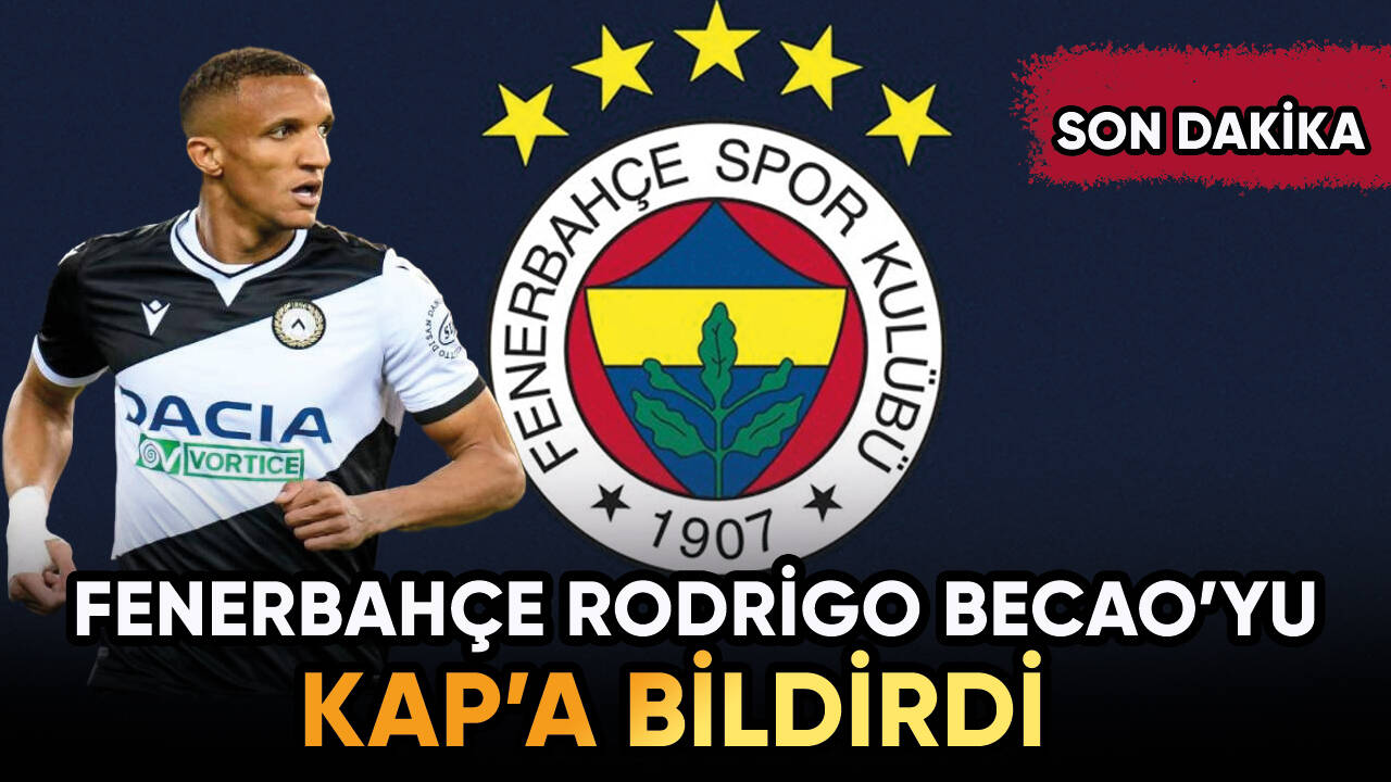 Fenerbahçe yeni transferini KAP'a bildirdi