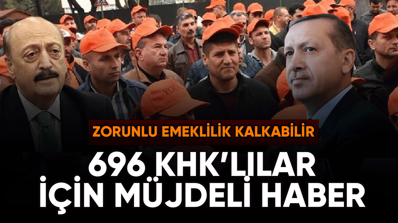 696 KHK'lılar için müjdeli haber!