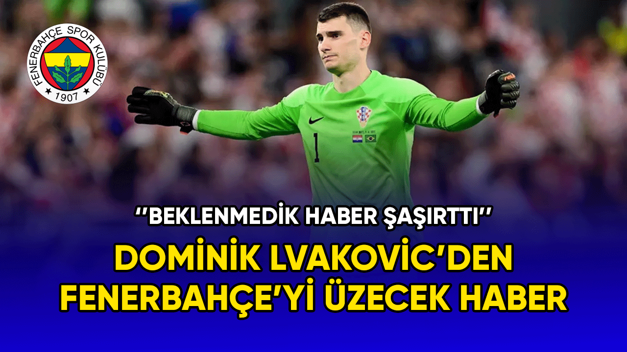 Dominik Livakovic'den Fenerbahçe'yi üzecek haber