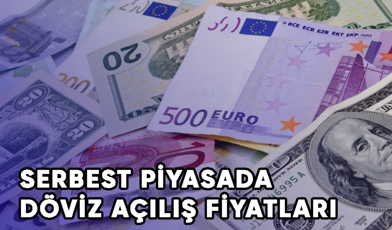 Piyasada döviz açılış fiyatları