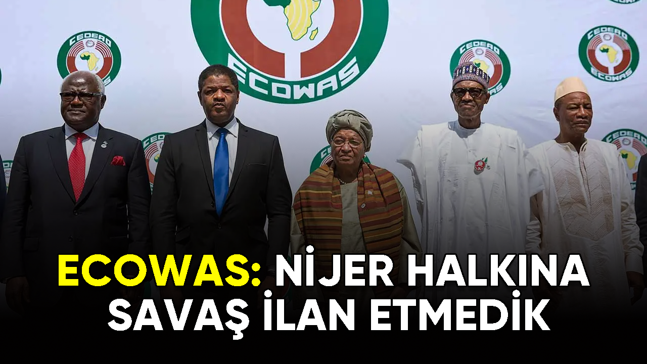 ECOWAS: Nijer halkına savaş ilan etmedik