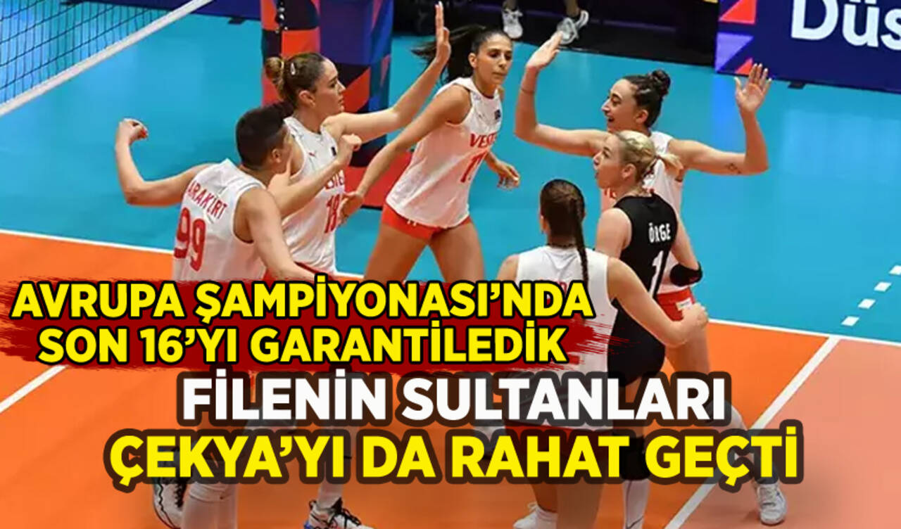 Filenin Sultanları Çekya'yı da devirip son 16'yı garantiledi