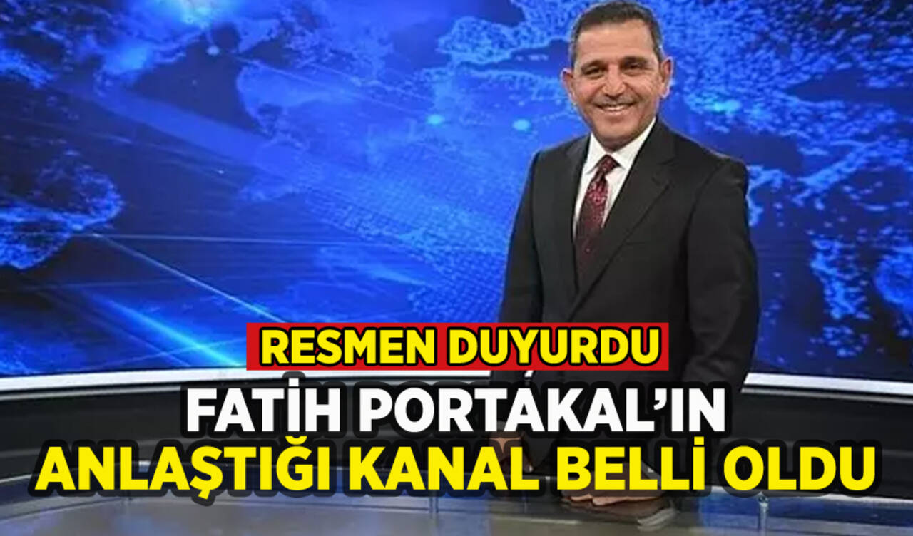 Fatih Portakal'ın anlaştığı kanal belli oldu: Resmen duyurdu