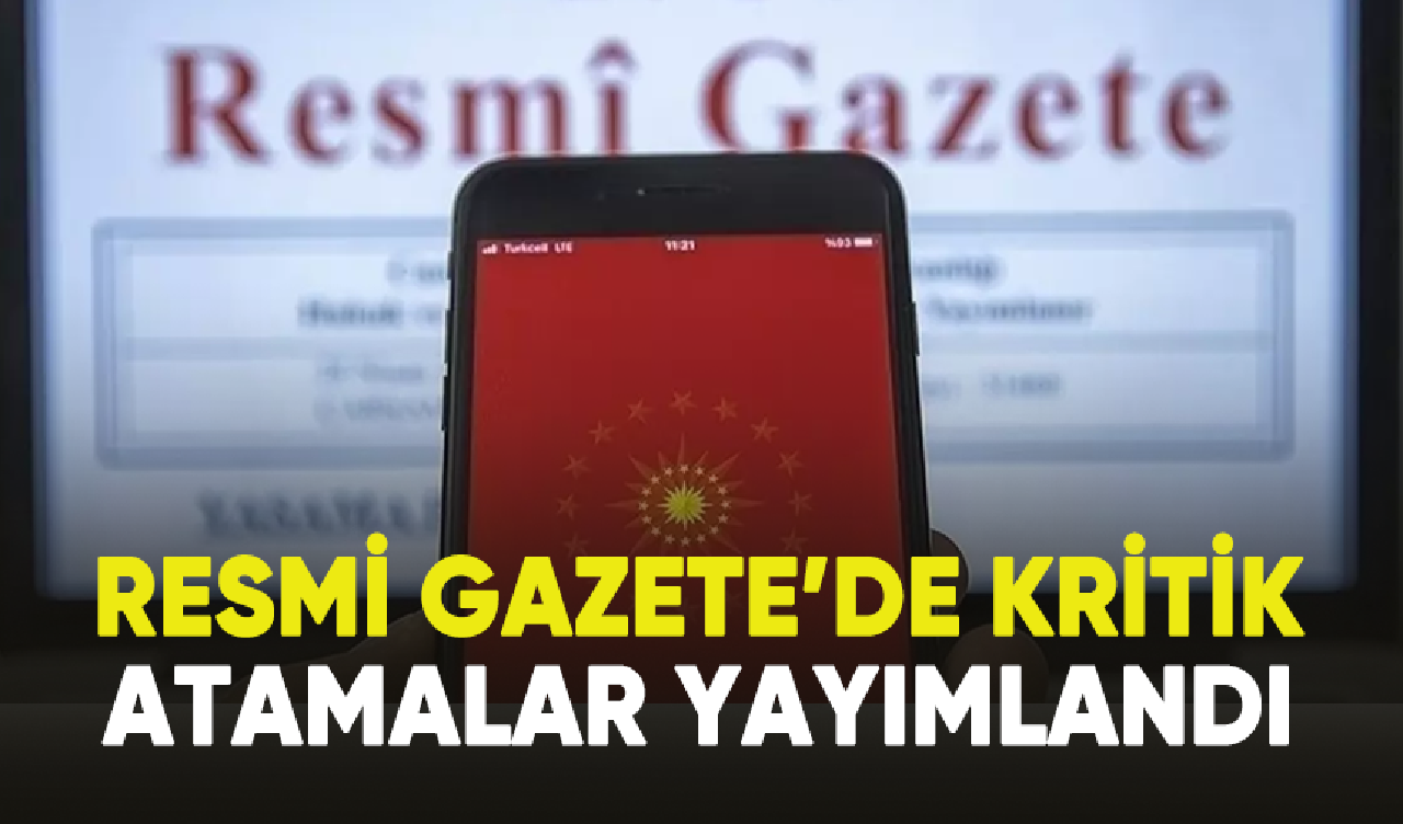 Jandarma Genel Komutanlığı ve Sahil Güvenlik Komutanlığı atamaları Resmi Gazete'de yayımlandı!