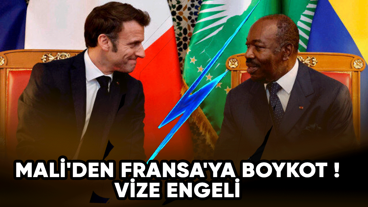 Mali'den Fransa'ya boykot ! Vize engeli