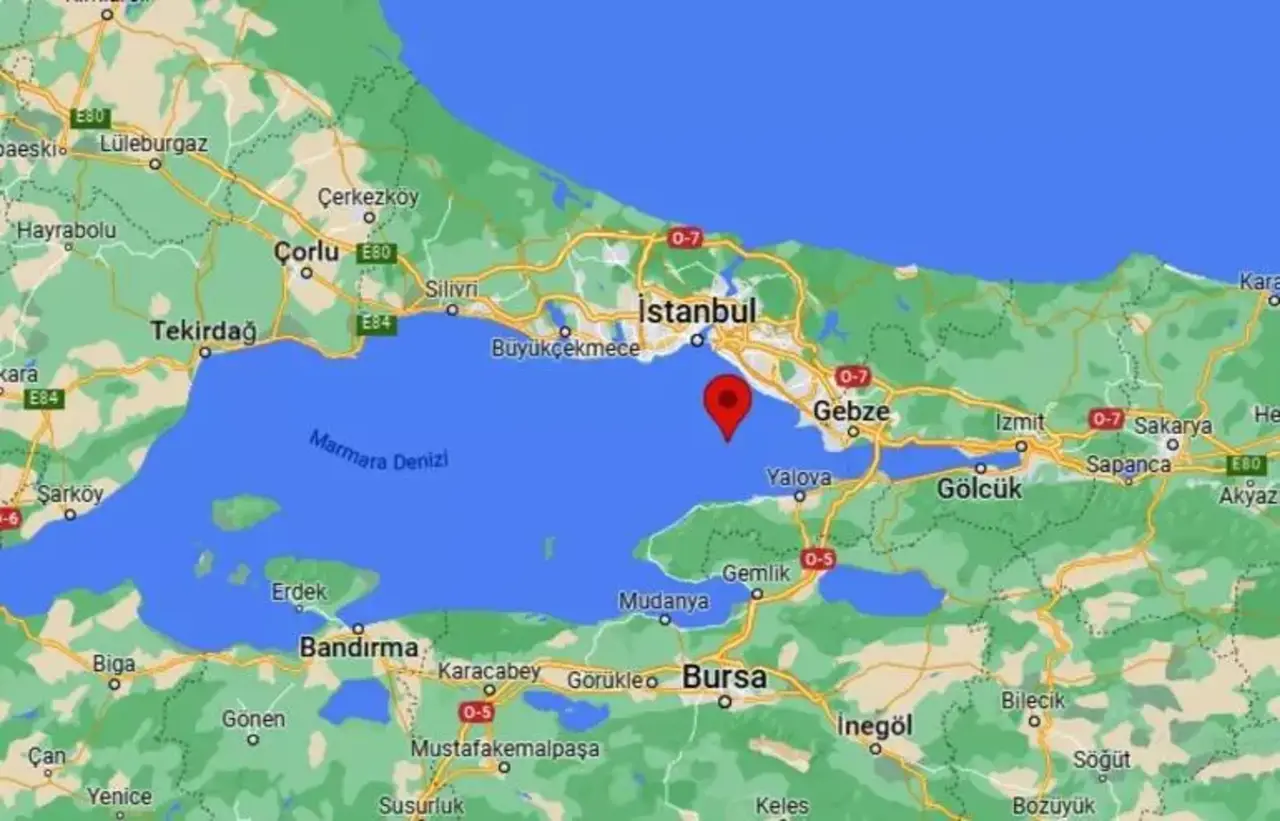 Yalova'da deprem oldu!