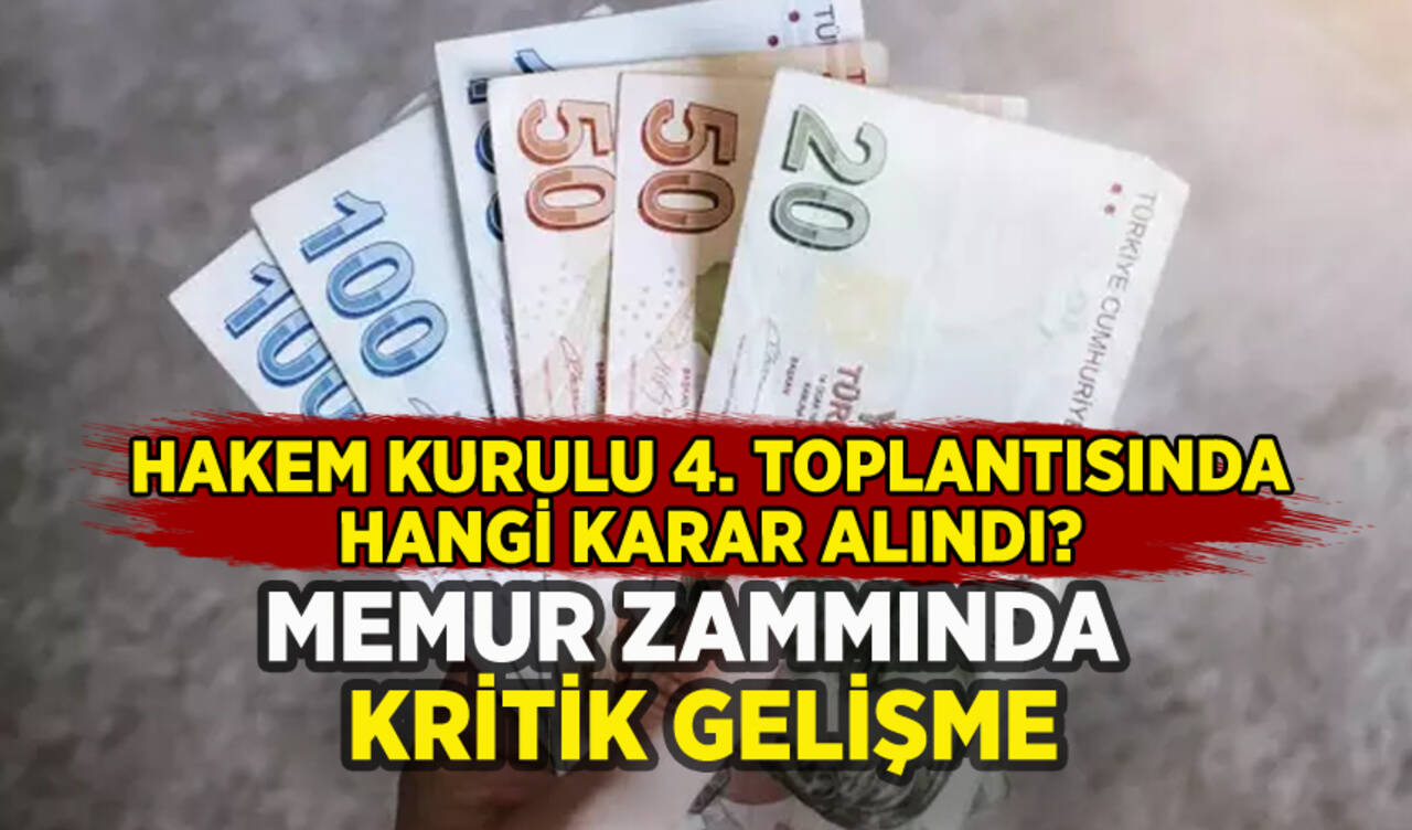 Memur ve memur emeklisi için zam belli oldu mu? Kritik toplantıda yeni gelişme