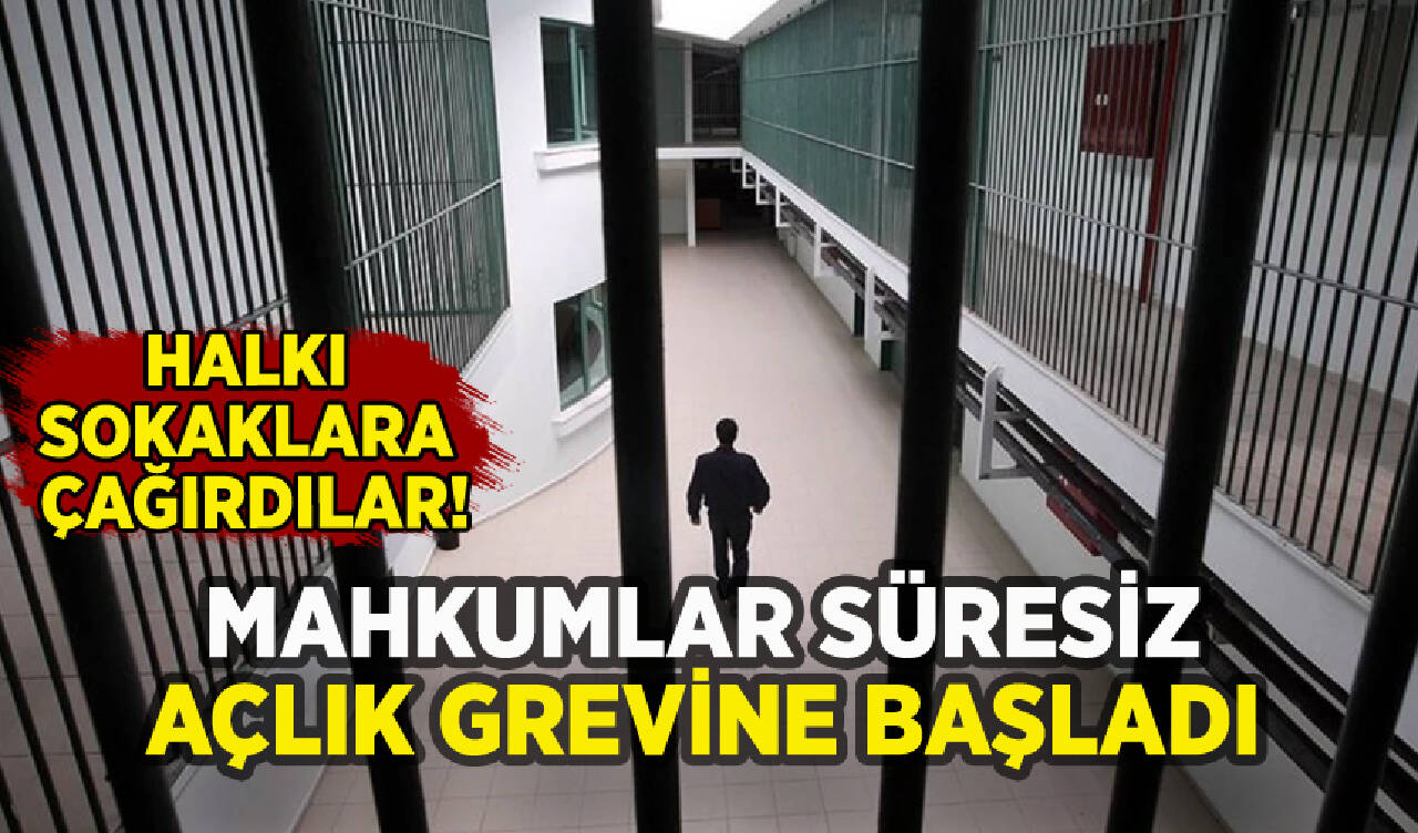 İsrail cezaevindeki Filistinliler süresiz açlık grevine başladı