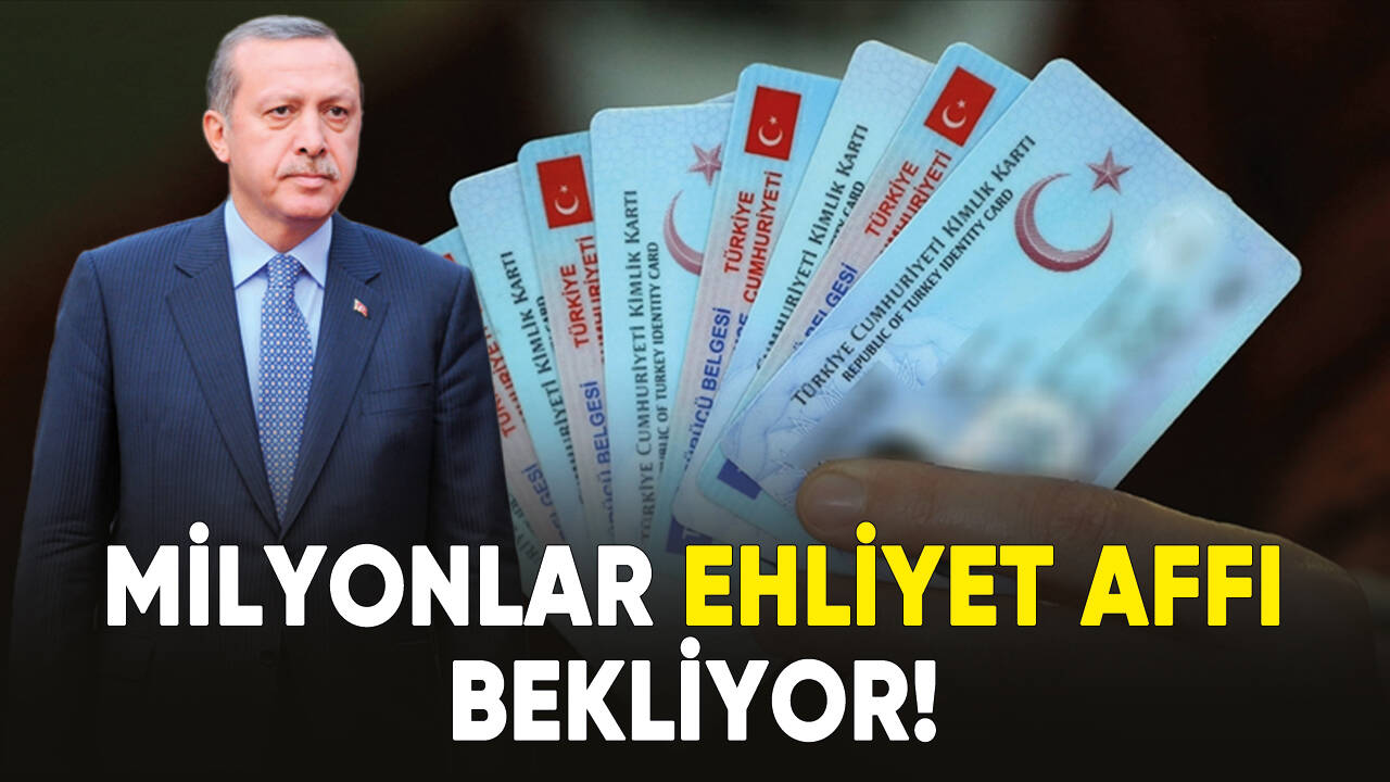 Milyonlarca Vatandaş Ehliyet Affı Bekliyor!