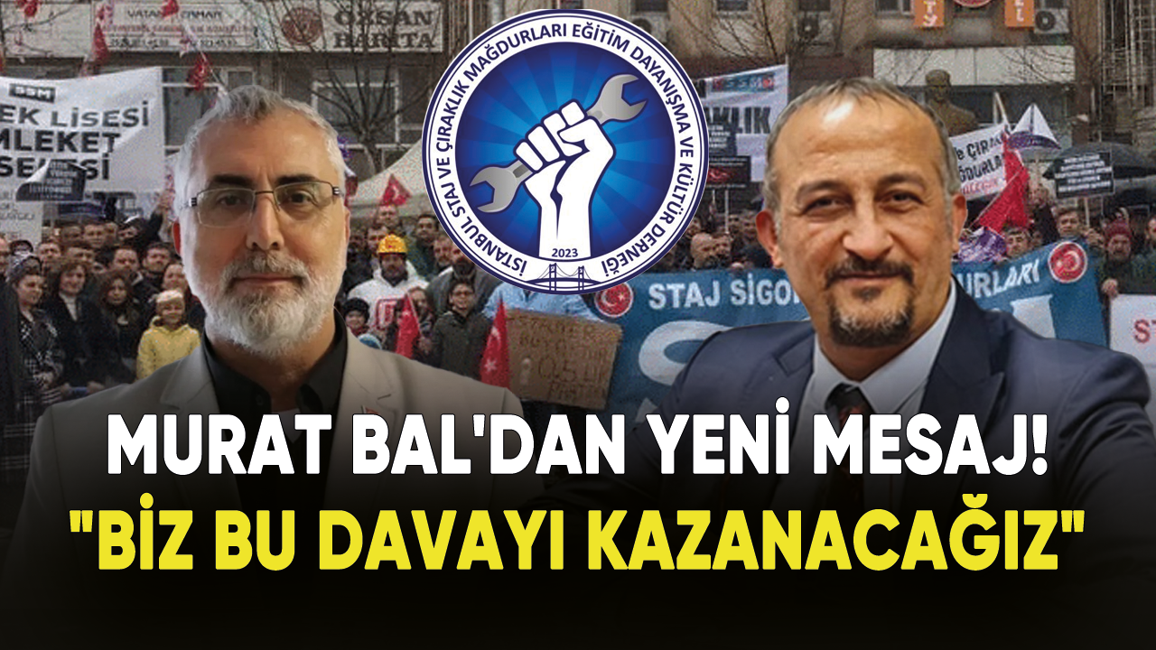 Murat Bal'dan yeni mesaj: "Biz bu davayı kazanacağız"