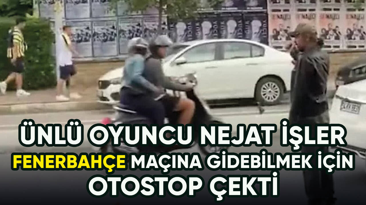 Nejat İşler Fenerbahçe maçına gidebilmek için otostop çekti