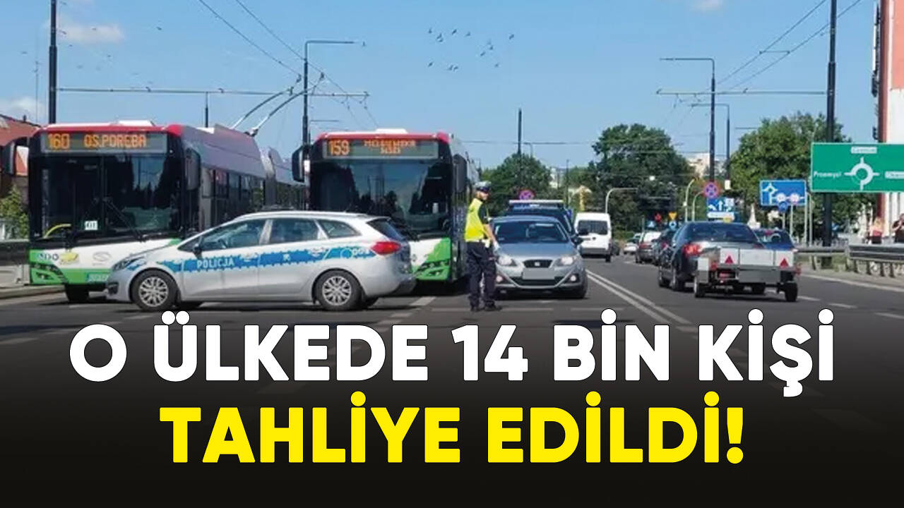 O ülkede bomba alarmı! 14 bin kişi tahliye edildi...