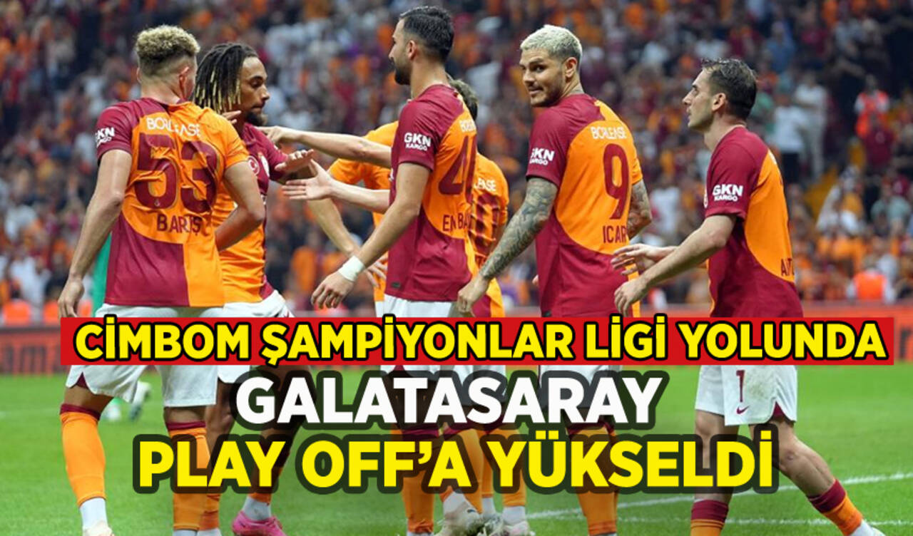 Galatasaray Ljubljana'yı devirip play off'a yükseldi