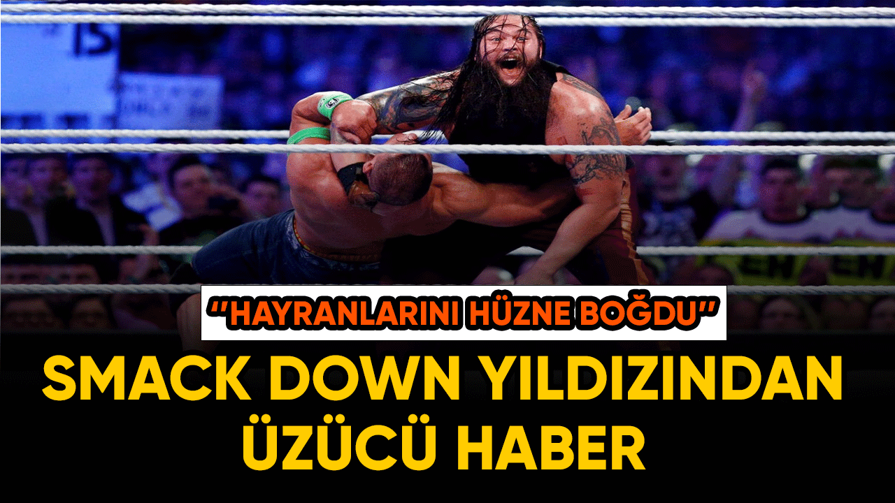 Smack Down yıldızından üzücü haber!