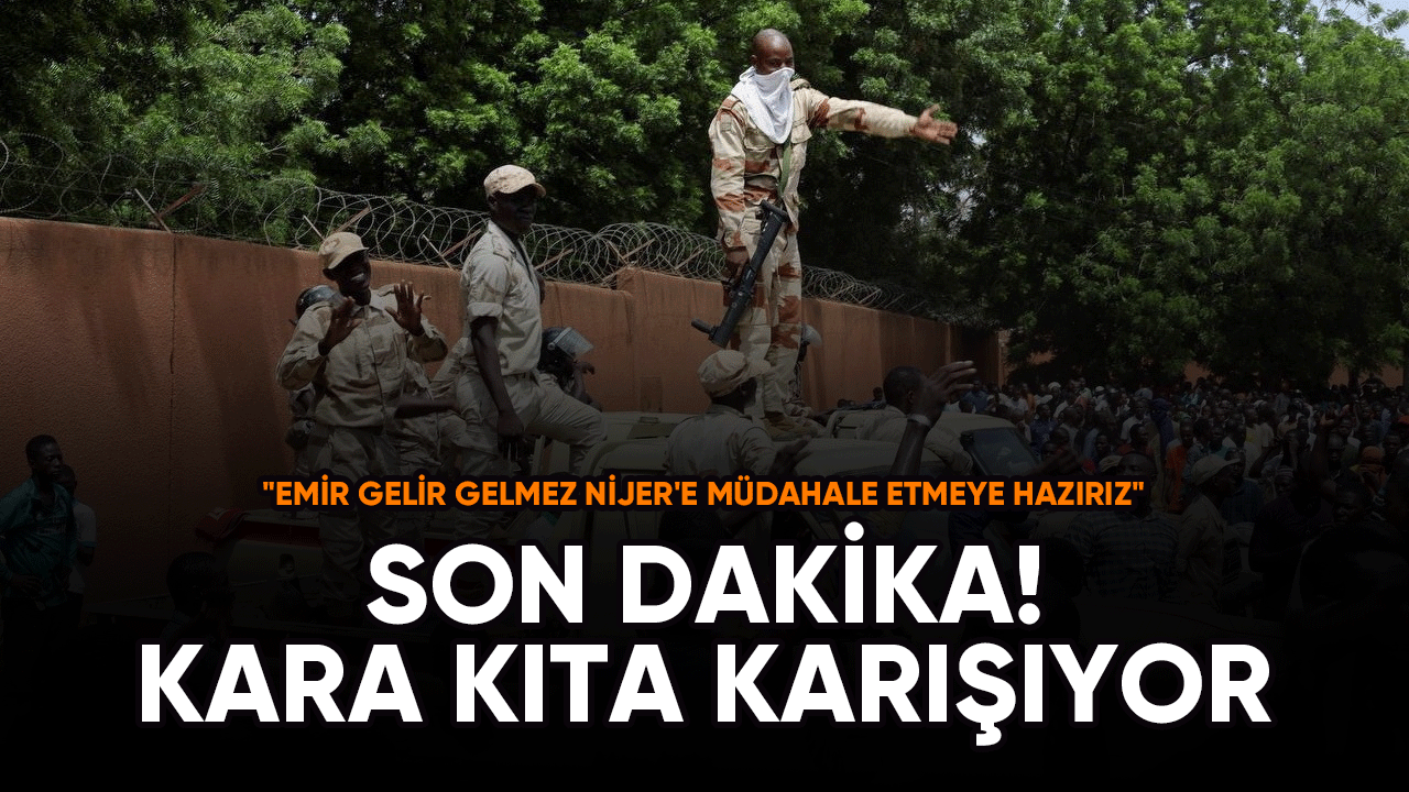 Son dakika! Kara kıta karışıyor