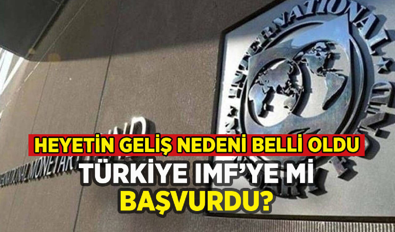 Türkiye IMF'ye mi başvurdu: Resmi açıklama geldi