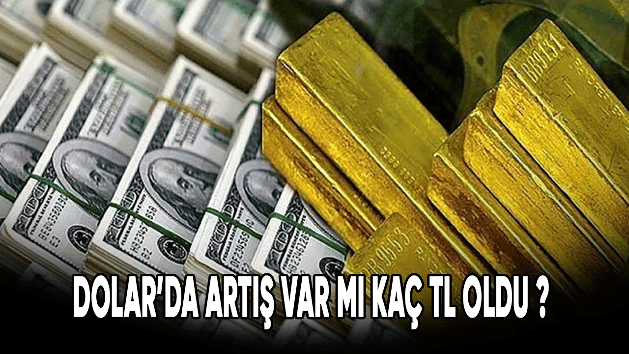 Dolar'da artış var mı 1 dolar kaç TL oldu