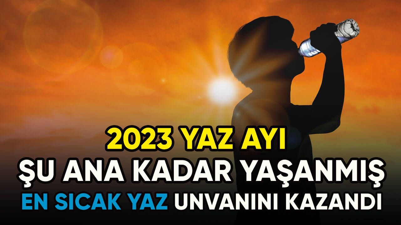 2023 yazı kayıtlardaki en sıcak yaz oldu