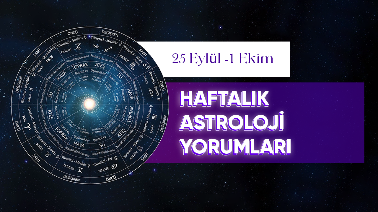 25 Eylül - 1 Ekim Haftalık Astroloji Yorumu