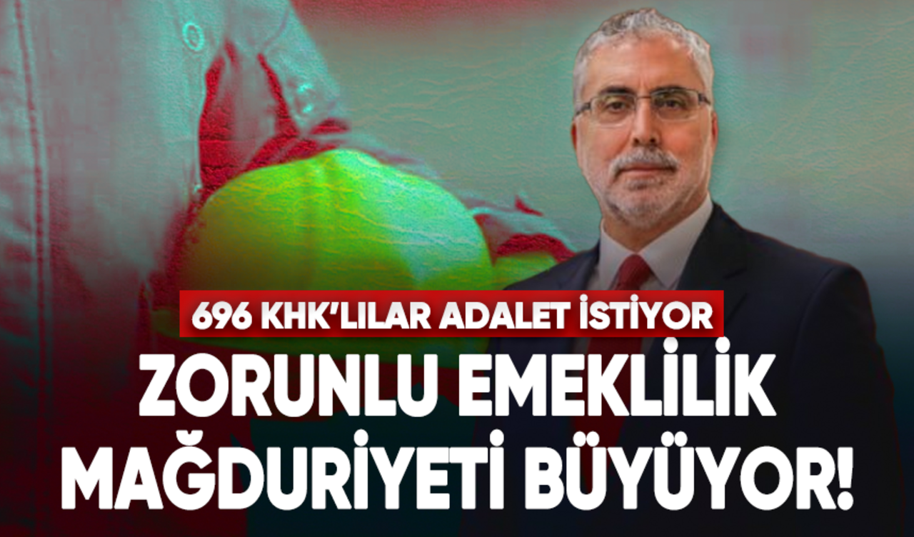 696 KHK'lı işçilerin zorunlu emeklilik mağduriyeti büyüyor!