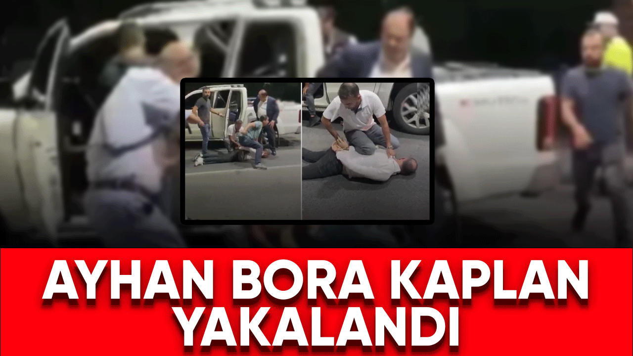 Ayhan Bora kaplan yakalandı