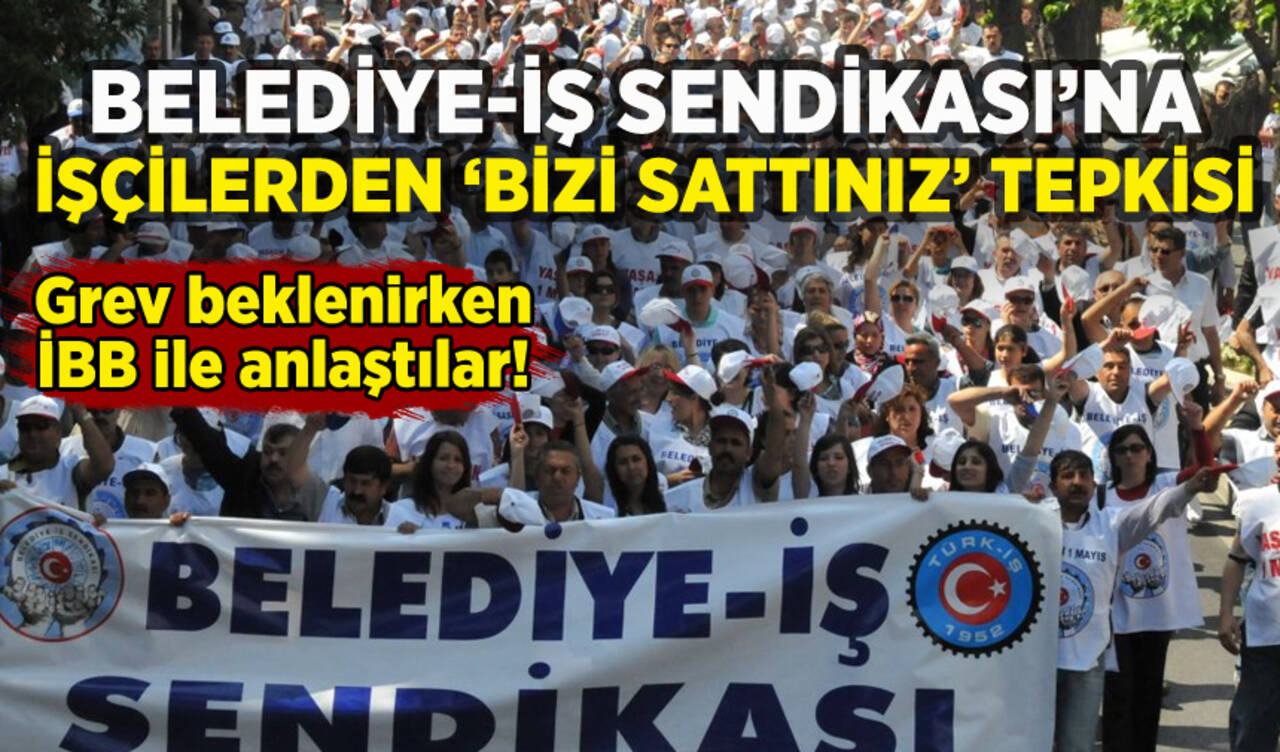 Belediye-İş İBB ile anlaştı: İşçiler 'Bizi sattınız' diye şubeyi bastı