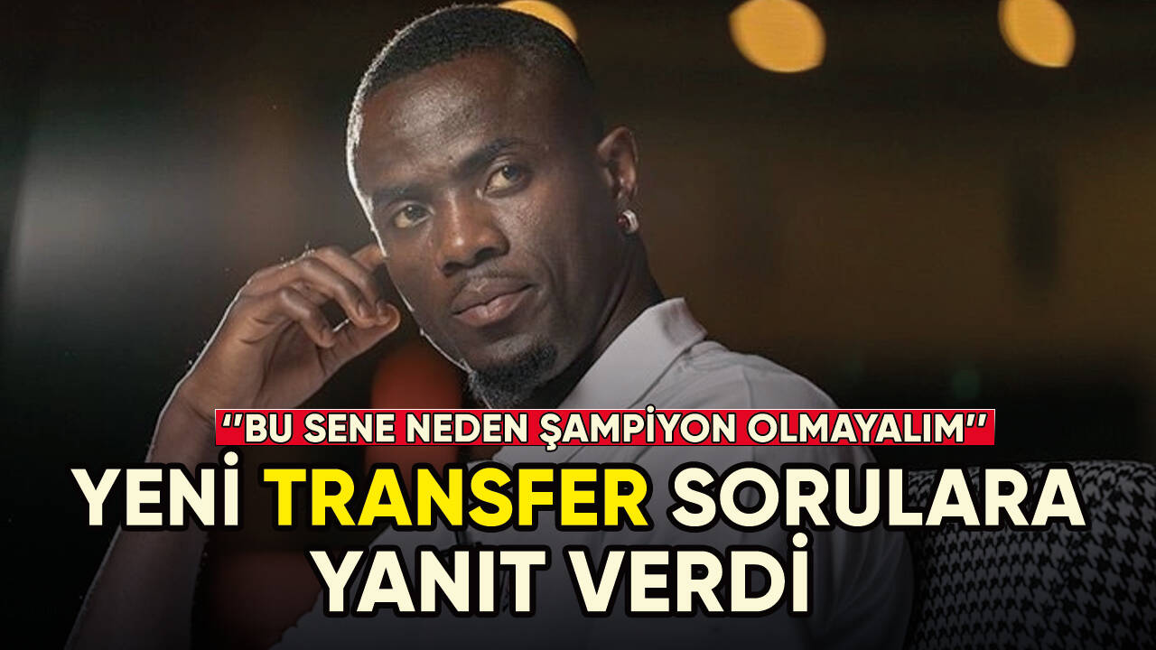 Beşiktaşlı Eric Bailly birtakım açıklamalarda bulundu