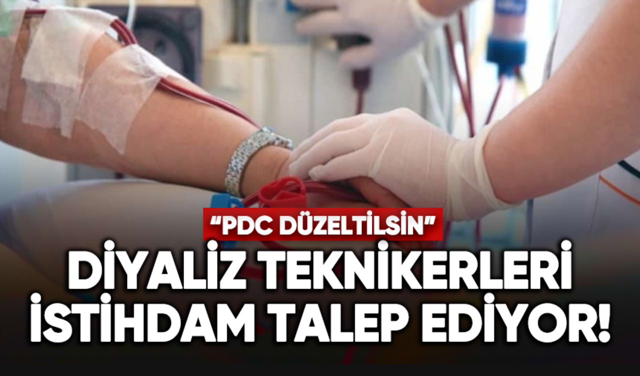 Diyaliz teknikerleri istihdam talep ediyor!