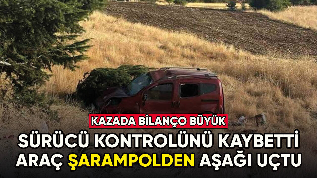 Elazığ'da devrilen hafif ticari araçtaki 1 çocuk öldü, 4 kişi yaralandı