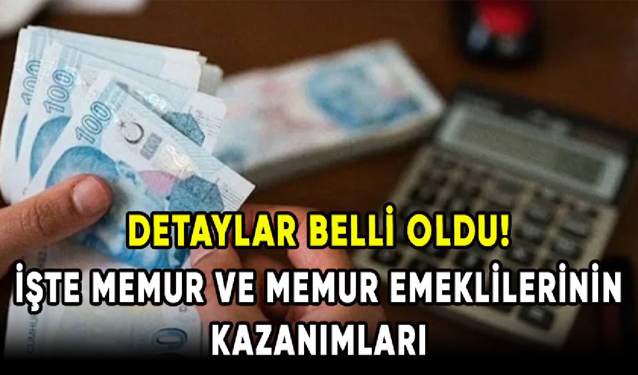 En düşük memur maaşında yüzde 46 artış! İşte memur ve memur emeklilerin kazanımlarının detayları...