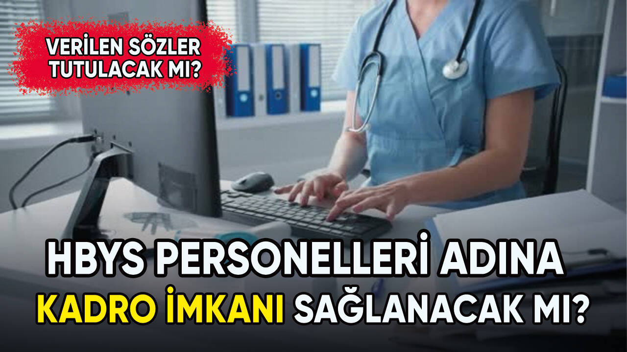 Hastane Bilgi İşlem Personeli Çalışanları Kadroya dahil olabilecek mi?